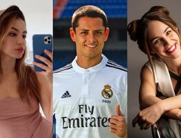 Conductoras, actrices y modelos, las parejas del 'Chicharito'