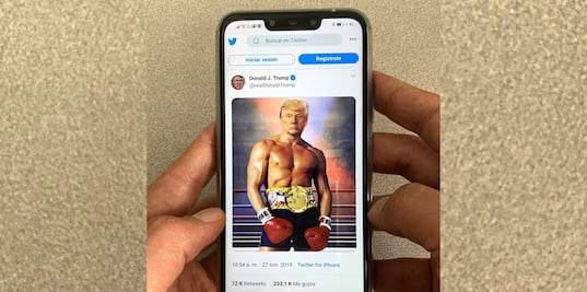 ¿Trump musculoso? Se edita con el cuerpo de Rocky Balboa y las redes reaccionan