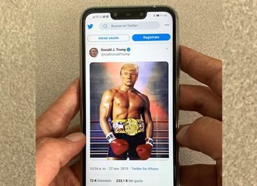 ¿Trump musculoso? Se edita con el cuerpo de Rocky Balboa y las redes reaccionan