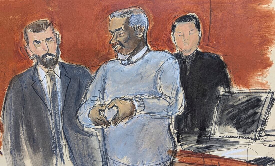 Expareja de Diddy lo acusa en juicio: “Me obligaba a participar en orgías” (Elizabeth Williams via AP)