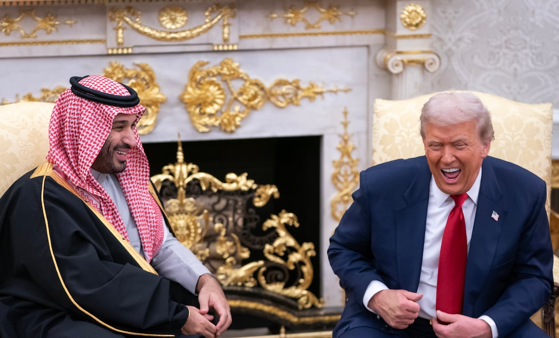 Trump defiende al príncipe heredero saudí y minimiza el asesinato de Khashoggi: “Las cosas pasan (Arabia Saudita) EFE/EPA/NATHAN HOWARD / POOL