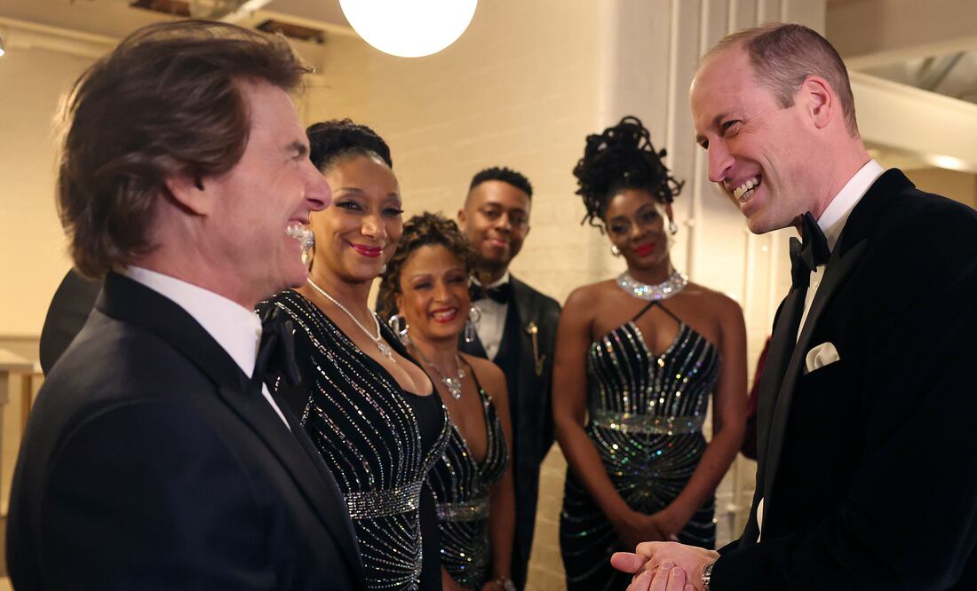 Príncipe William regresa a la vida pública tras noticia del cáncer de su padre; asiste a gala benéfica. (Daniel Leal/Pool Photo via AP)