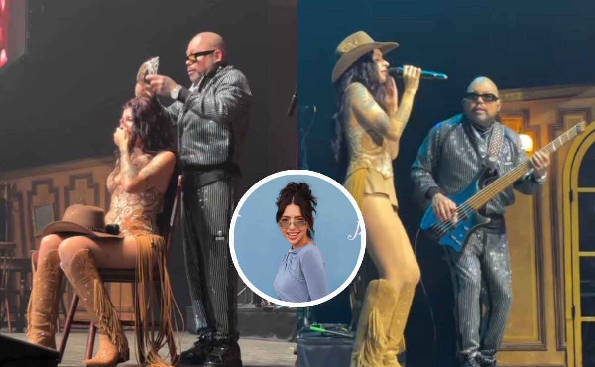 A.B. Quintanilla “corona” a Cazzu en concierto y recuerdan cuando ignoró a Ángela Aguilar