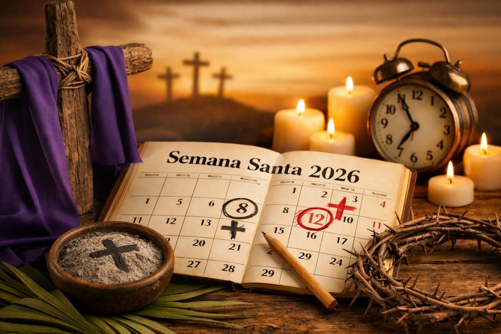 Semana Santa 2026: cuándo cae, fechas oficiales y cuándo es Miércoles de Ceniza. Foto: IA