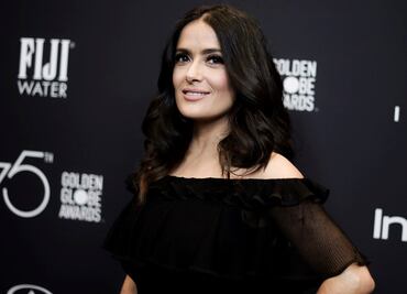 Salma Hayek luce vestido de impacto con foto 'throwback'
