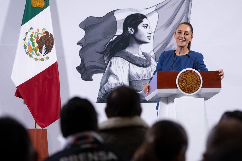 Sheinbaum confía en trato especial para México ante aranceles de Trump por el T-MEC. EFE/Presidencia de México