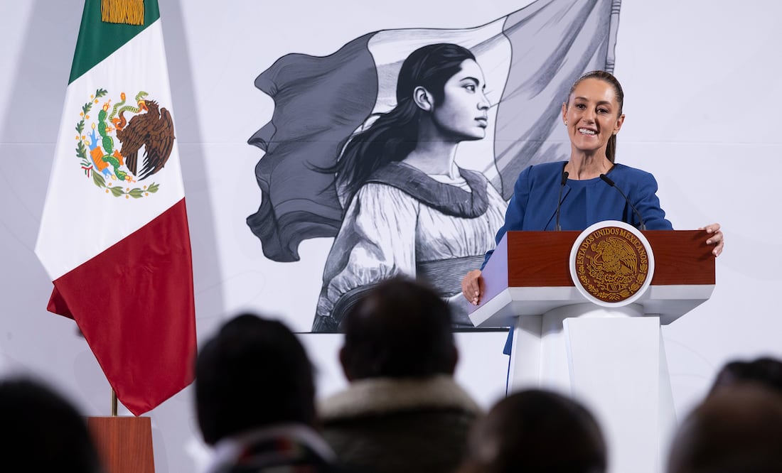 Sheinbaum confía en trato especial para México ante aranceles de Trump por el T-MEC. EFE/Presidencia de México