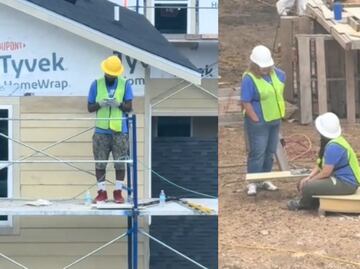 Estadounidenses toman puestos de migrantes en construcción: "Esa casa estará lista en 10 años", dicen