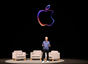 Acciones de Apple alcanzan récord histórico tras anuncio de su propia Inteligencia Artificial