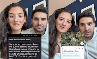 Se quedan sin boda en México por violencia… y deciden REGALARLA con más de 11 mil dólares