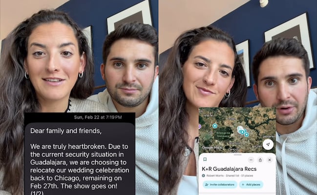 Se quedan sin boda en México por violencia… y deciden REGALARLA con más de 11 mil dólares