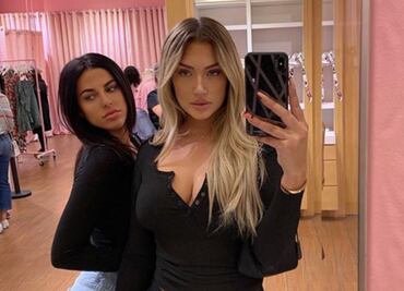 Amiga de Kylie Jenner delinea su figura con minivestido negro