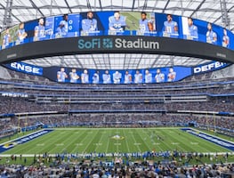 Así es el estadio SoFi, sede del Super Bowl en 2022 en Los Ángeles