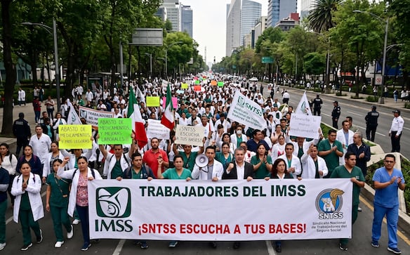 Marcha del IMSS en CDMX: hora, ruta y demandas de la megamarcha del 13 de octubre