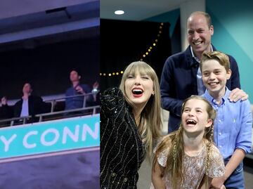 Captan al príncipe William bailando en concierto de Taylor Swift en Londres. VIDEO
