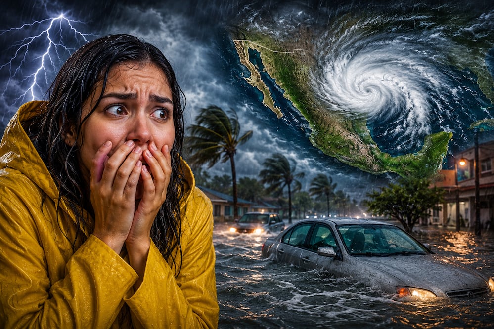 Tormenta Tropical Boris pone en alerta a CDMX y Edomex: lluvias fuertes, inundaciones y vientos este 8 de junio. Foto IA