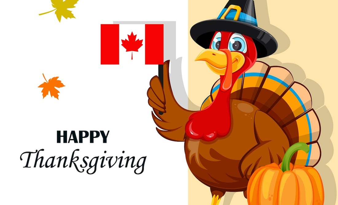 Día de Acción de Gracias en Canadá. iStock/ VectorKIF