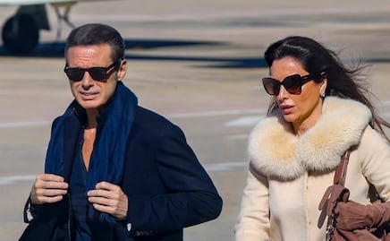 Captan a Luis Miguel luciendo más joven que nunca con su novia Paloma Cuevas en Madrid