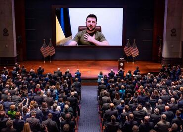 “¿Recuerdan Pearl Harbor? ¿Recuerdan el 11-S? Pues mi país está sufriendo lo mismo, todos los días": Zelenskyy