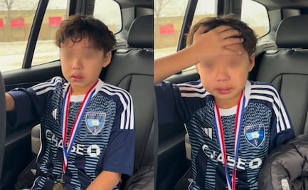 Niño rompe en llanto en partido de futbol en EU tras comentario: “Me dijo que Trump me atraparía”. VIDEO 