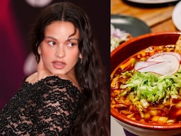 Rosalía prueba por primera vez el pozole en La Casa de Toño y su reacción se vuelve viral. VIDEO