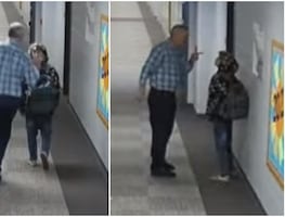 Video. Captan a maestro golpeando a estudiante en pasillos de escuela
