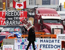 Protestas en Canadá por mandatos Covid inspiran movilización en otros países