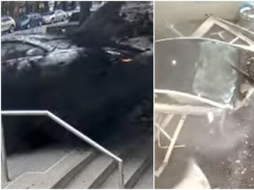 Video. Tesla sin frenos se estrella a toda velocidad con edificio en Ohio
