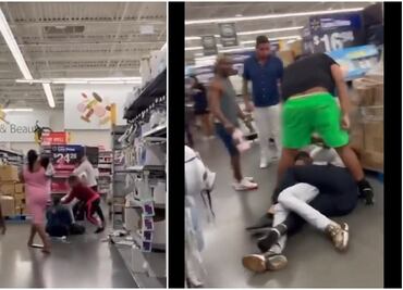 Clientes evitan que mujer fuera violada en un Walmart