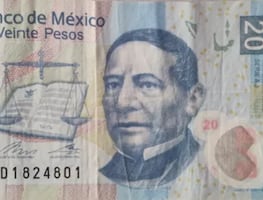 Piden hasta $7 millones de pesos por este billete de $20 de Benito Juárez