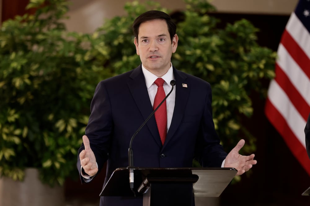 Marco Rubio llama a Nicolás Maduro “fugitivo de la justicia estadounidense” EFE/ Jeffrey Arguedas