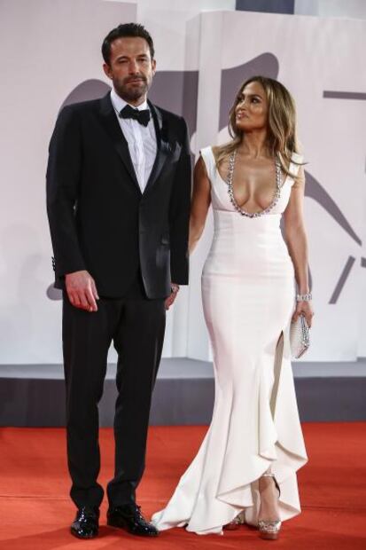 Jennifer Lopez y Ben Affleck, juntos y más felices que nunca en Venecia