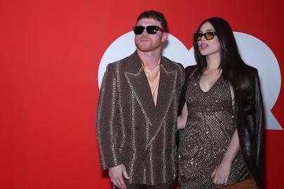 El vestido traslúcido con el que Fernanda Gómez rompió el internet junto a ‘Canelo’ Álvarez