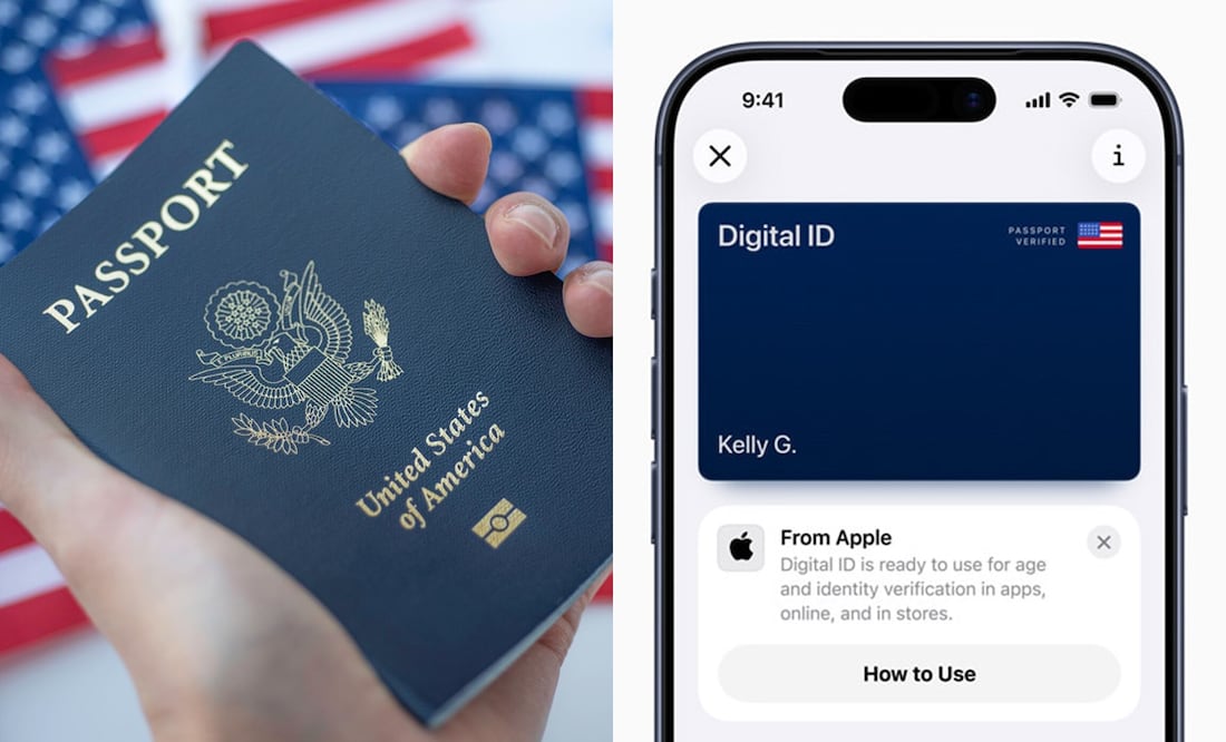 Pasaporte digital. Foto: iStock/Apple