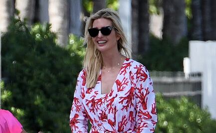 Captan a Ivanka Trump destilando glamour en playas de Florida