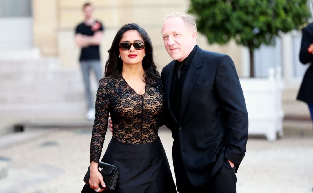 ¿Salma Hayek y su esposo quieren comprar a las Chivas? Esto se sabe. Foto: Photo © 2024 KCS Presse/The Grosby Group