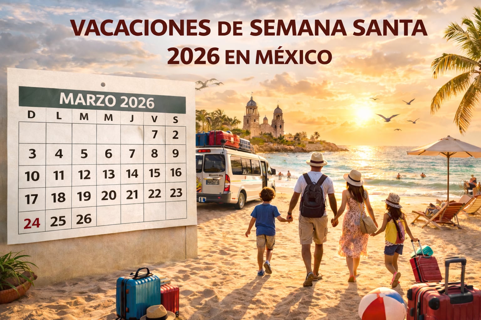 ¿Cuándo empiezan las vacaciones de Semana Santa 2026, según la SEP?