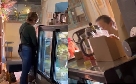 Extranjera 'explota' contra trabajadora mexicana por una confusión en la orden de su café. VIDEO 
