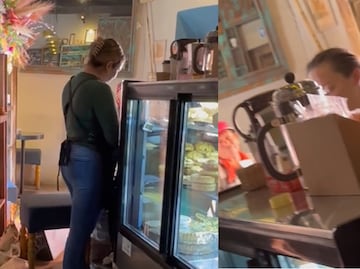 Extranjera 'explota' contra trabajadora mexicana por una confusión en la orden de su café. VIDEO
