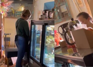 Extranjera 'explota' contra trabajadora mexicana por una confusión en la orden de su café. VIDEO