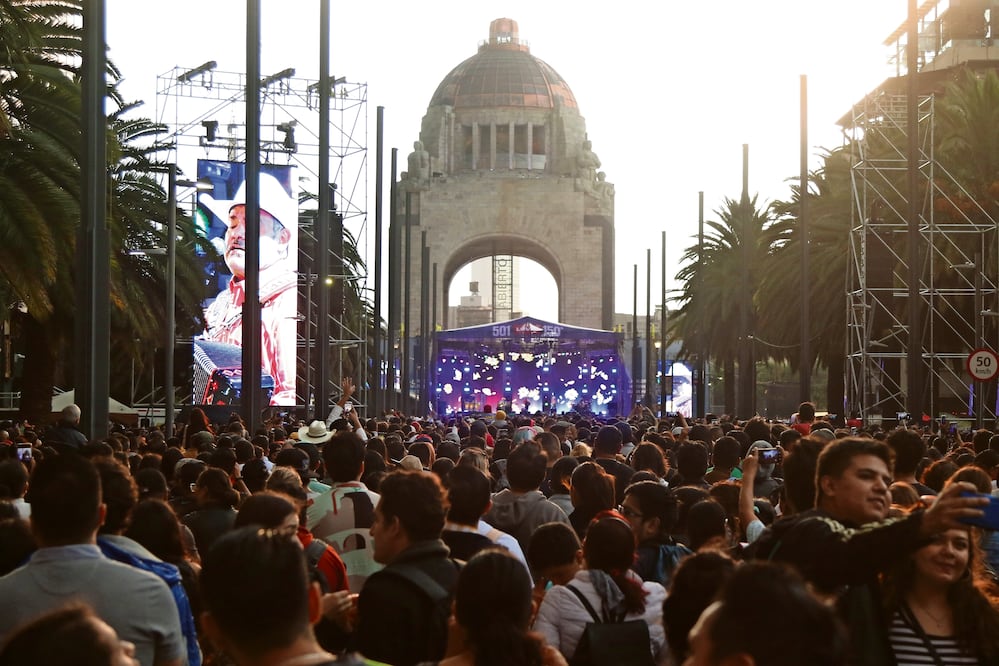 15 de septiembre CDMX: artistas gratis por alcaldía; Tigres del Norte, Intocable y más. Foto EL UNIVERSAL / Carlos Mejía