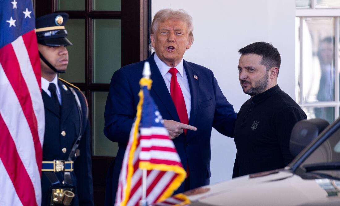 Jefe de la OTAN pide a Zelenski que “respete” lo que Trump ha hecho por Ucrania. Foto: EFE
