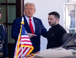 Trump afirma que Zelenski está invitado a regresar a la Casa Blanca