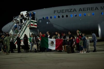 Dos aviones del Ejército mexicano viajan rumbo a Israel para iniciar puente aéreo a España