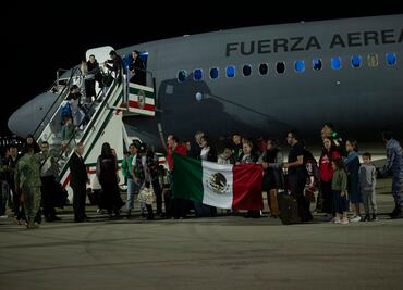 Dos aviones del Ejército mexicano viajan rumbo a Israel para iniciar puente aéreo a España