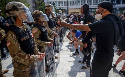 Coronavirus en EU. Elementos de la Guardia Nacional se contagian tras protestas