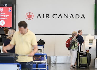 Caos aéreo en Canadá: Air Canada cancela vuelos ante paro laboral y 130 mil pasajeros diarios podrían quedar varados