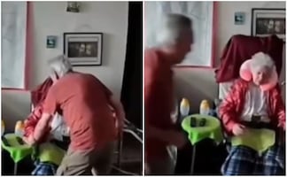 "Amor, no te vayas”: el desgarrador momento de una pareja de ancianos durante terremotos en Venezuela. VIDEO