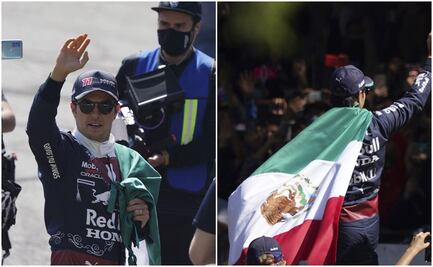 'Checo' Pérez desata euforia al rodar monoplaza por Paseo de la Reforma