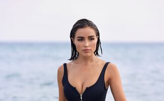 Olivia Culpo cautiva con bikini 'nude' durante viaje a Nayarit
